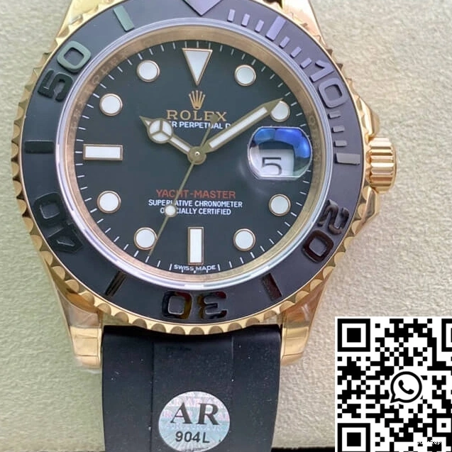 Rolex AR Yacht Rose 116655 Gold Master Factory 0106